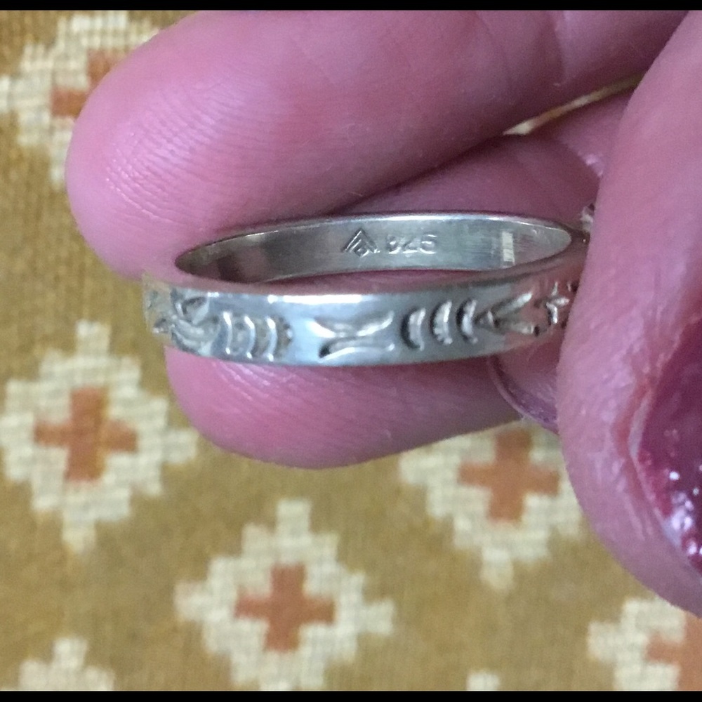 Ss Garnet Ring - image 2